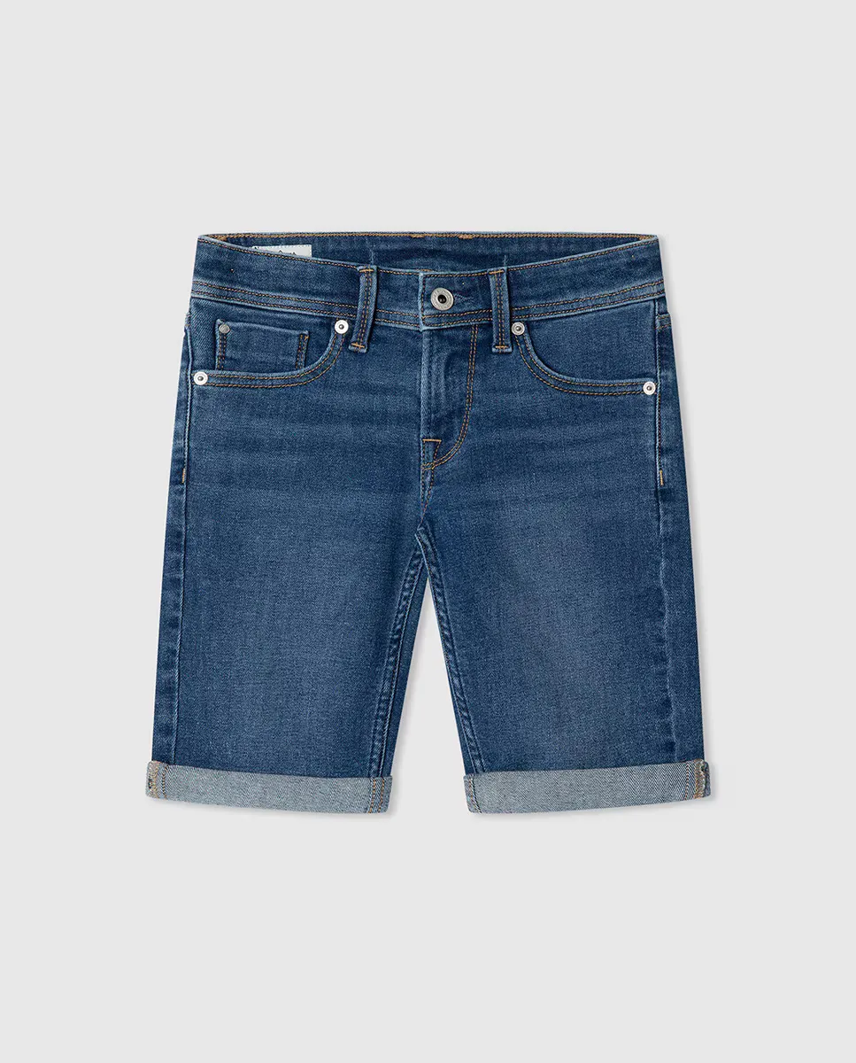 

Шорты для мальчиков Slim Jr Pepe Jeans, синий индиго