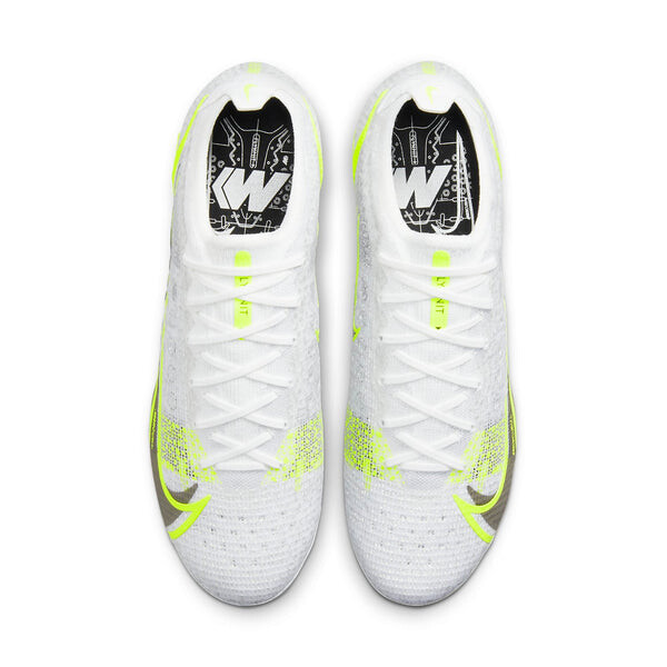 Кроссовки mercurial vapor 14 elite fg Nike, белый — фото 2