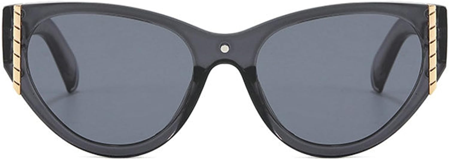 

Модные солнцезащитные очки «кошачий глаз» без оправы для женщин и мужчин, стильные, с градиентным переходом цвета, винтажные, для летнего отдыха на природе и путешествий, с защитой от УФ-излучения UV400 helena, C5