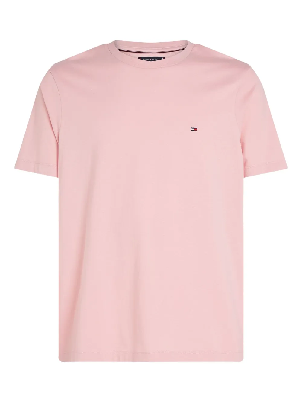 

Футболка с вышитым логотипом Tommy Hilfiger, розовый