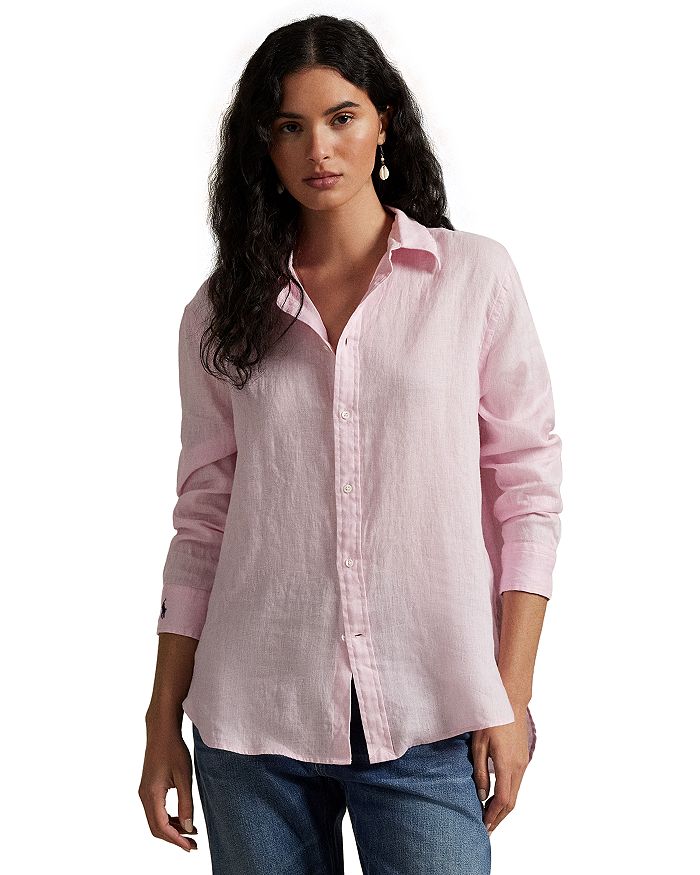 

Оверсайз рубашка Ralph Lauren, розовый