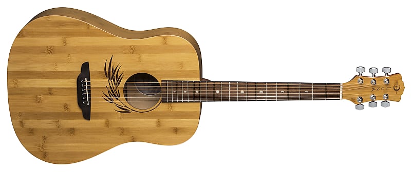 

Акустическая гитара Luna Bamboo Dreadnought 2020 Natural Satin