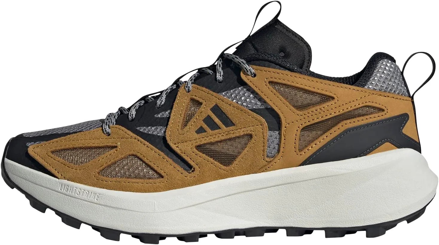 Мужские кроссовки Adidas Kantai Trail, серый/черный/бронзовый