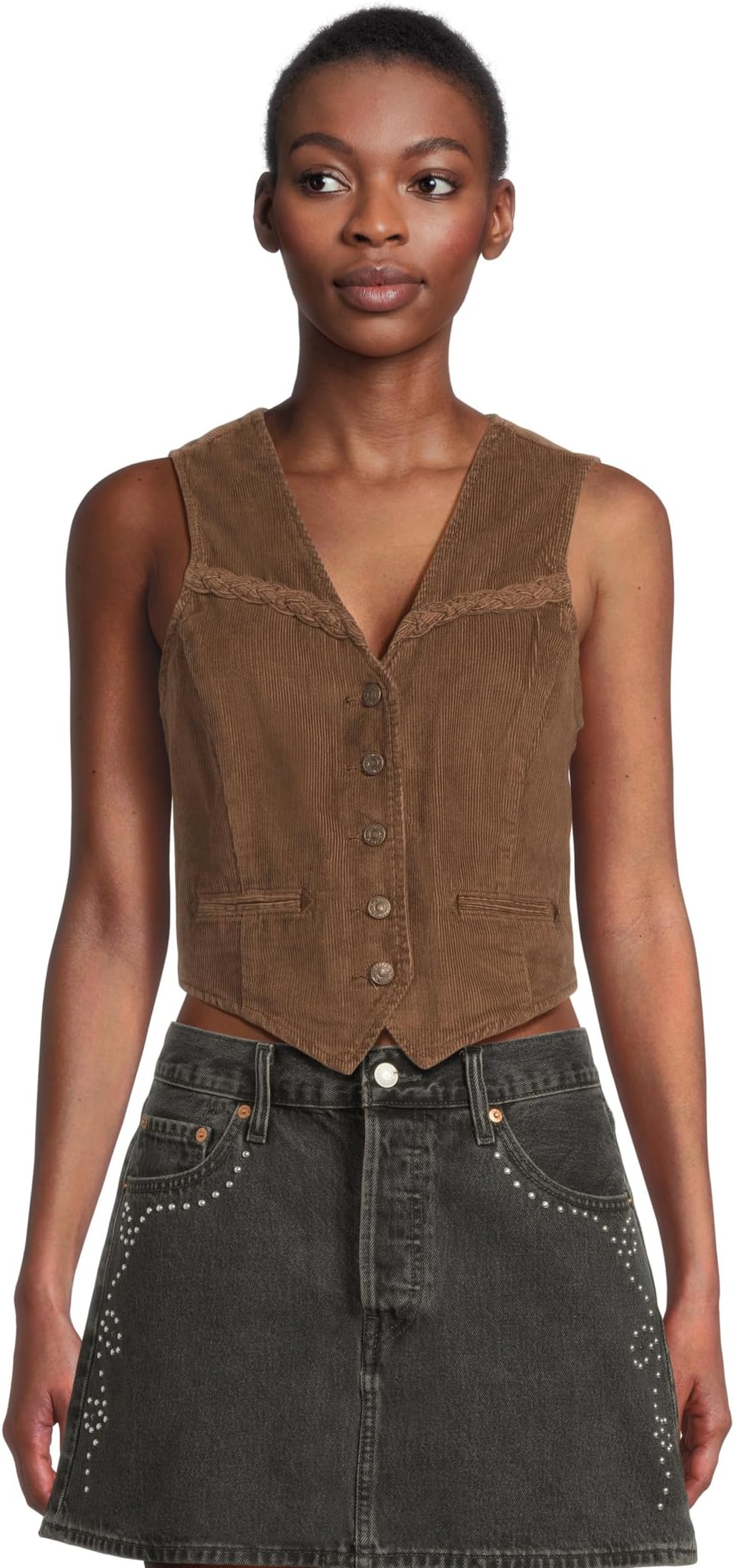 

Женский плетеный жилет Levi's Premium, Carafe