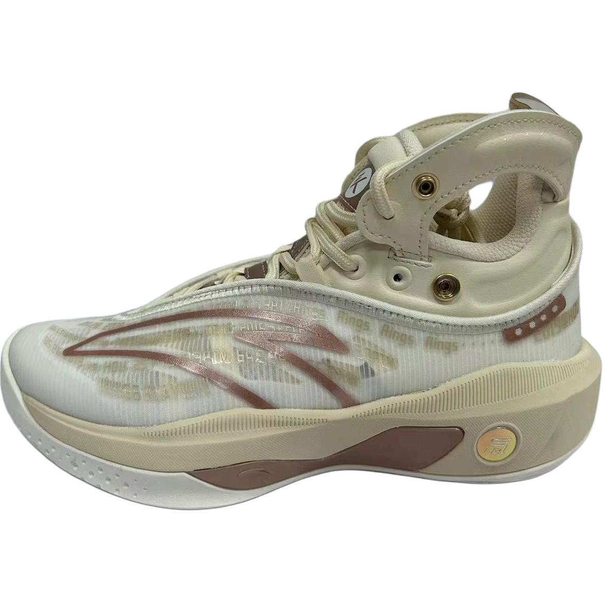 

Antakids KT противоскользящие износостойкие высокие детские баскетбольные кроссовки ecru