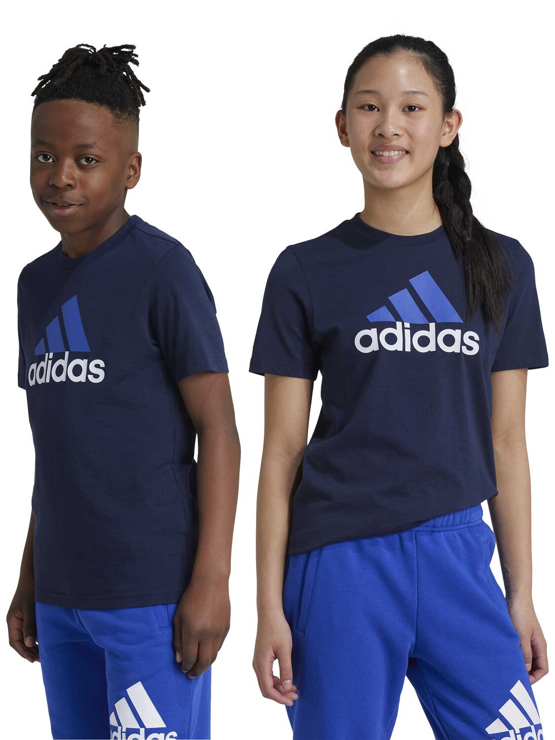 

Футболка Adidas Sportswear Essentials Two-Color Big Logo Cotton, синий