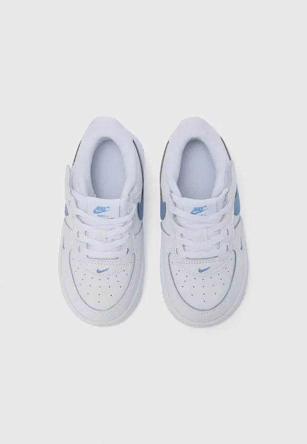 Кроссовки force 1 унисекс с низкой посадкой Nike Sportswear, White/Work Blue — фото 4