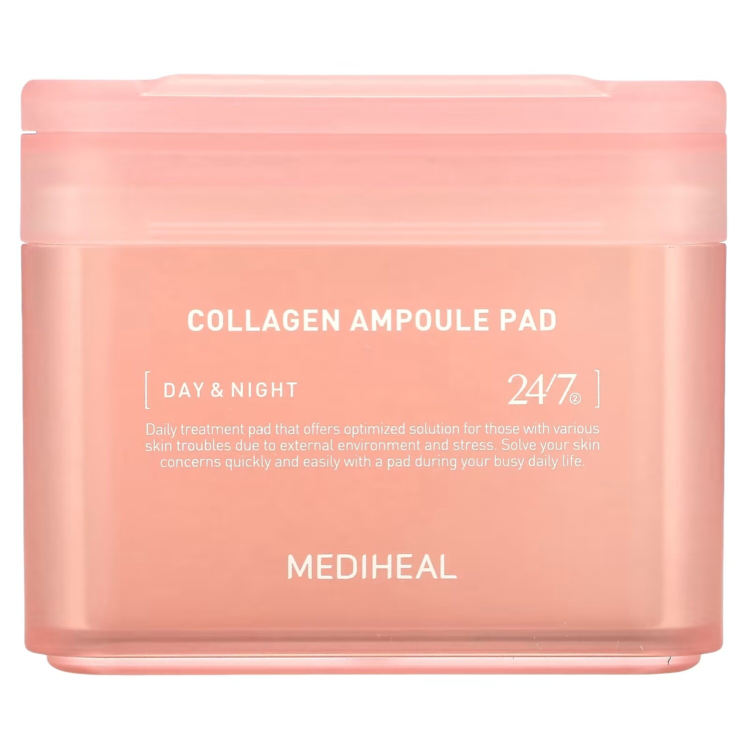 

MEDIHEAL Collagen Ampoule Pad, 100 подушечек, 5,74 жидких унции (170 мл)