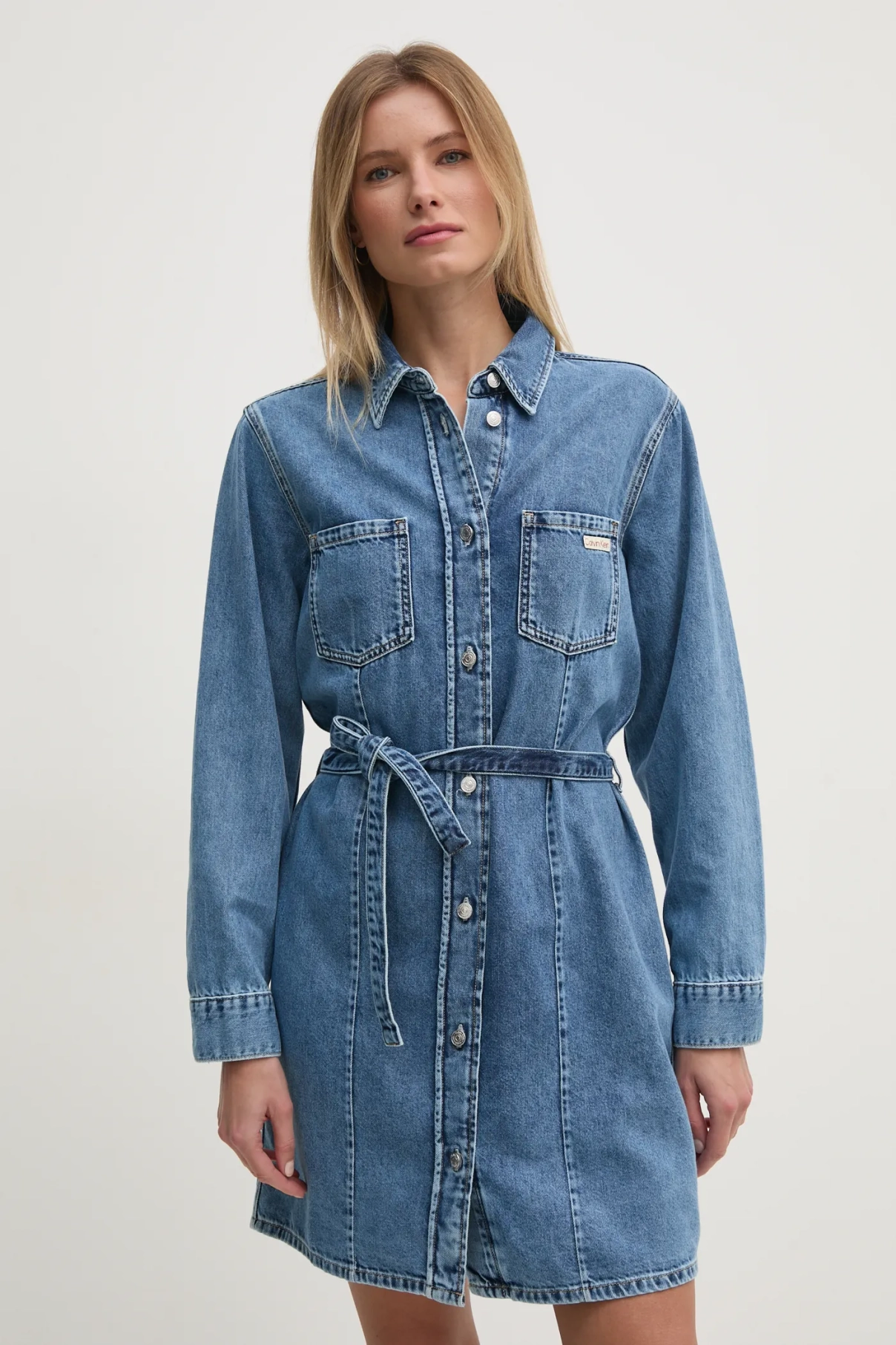

Джинсовое платье Calvin Klein Jeans, синий