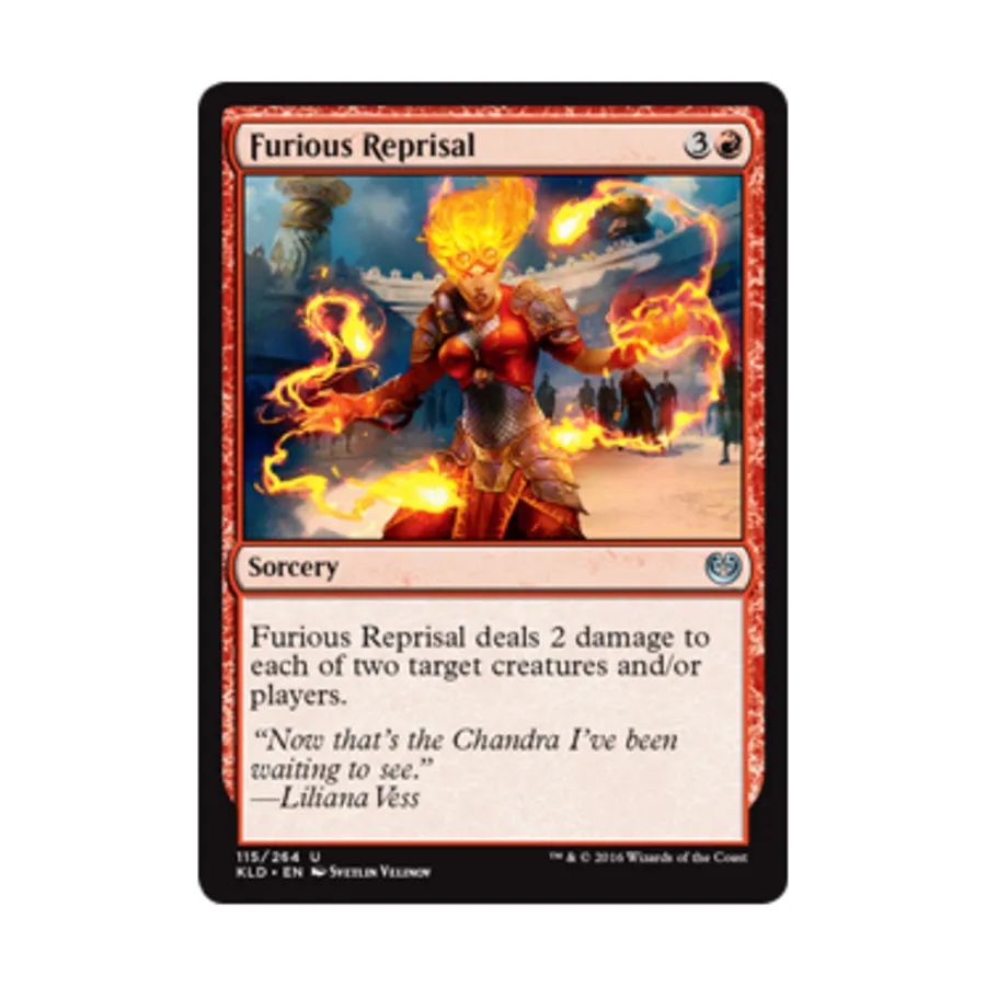 

CCG Яростная расправа (U), MTG - Kaladesh