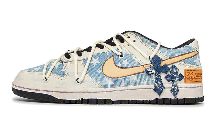 

Кроссовки Nike Dunk Skateboard Shoes Women's Low-Top Blue Gray
