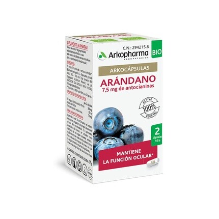 

Arkopharma Черника Био Капсулы