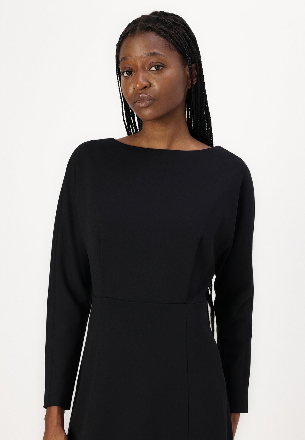 

Коктейльное платье / Вечернее платье MIDI DRESS Calvin Klein, черный