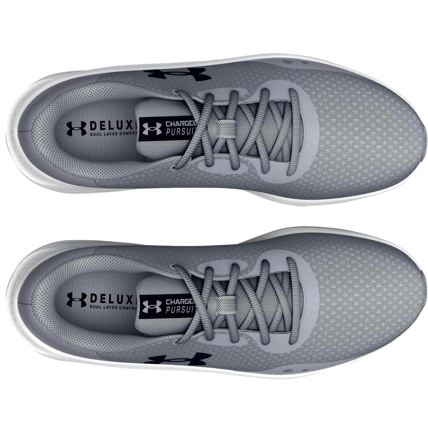 Кроссовки Under Armour Charged Pursuit 3 серые / серые 3024878-104 мужские — фото 2