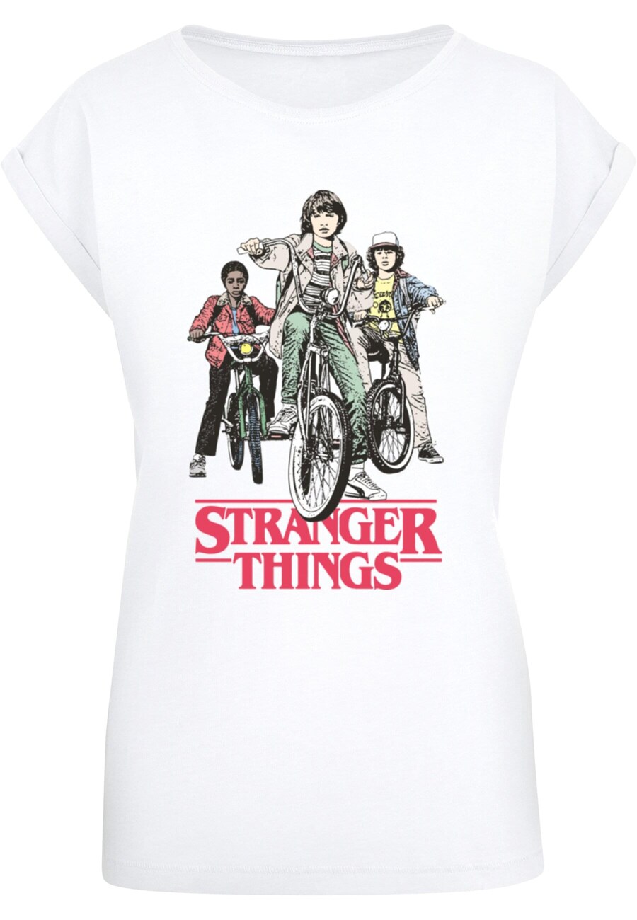

Рубашка ABSOLUTE CULT Stranger Things - Retro Bikers, белый