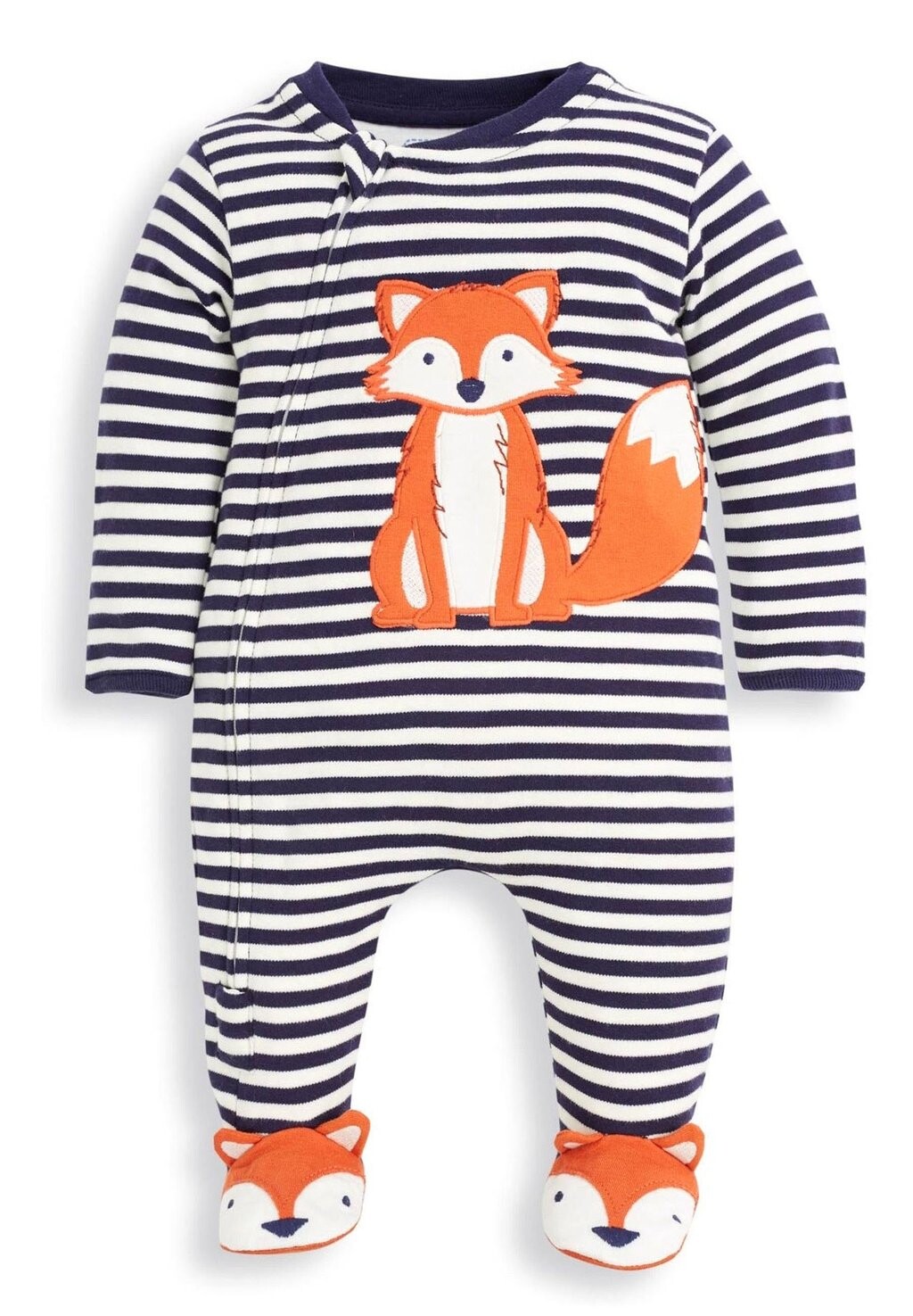 

Комбинезон JoJo Maman Bébé, цвет navy/ecru stripe