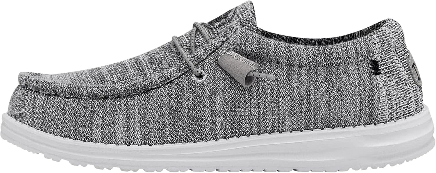 Туфли HEYDUDE Wally Stretch Mix Marrone da Uomo 40025-2AC, Granite
