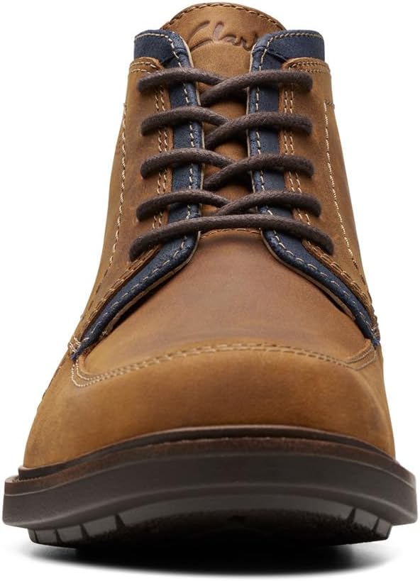 Мужские ботинки Clarks Un Shire Hi водонепроницаемые, светло-коричневый — фото 3