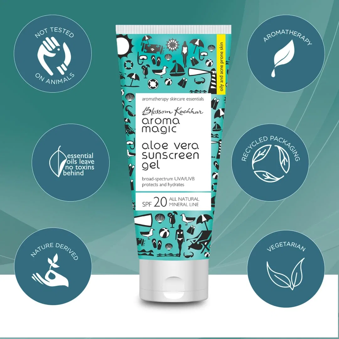 Солнцезащитный гель Aroma Magic Aloe Vera, 100 мл Aroma Magic — фото 3