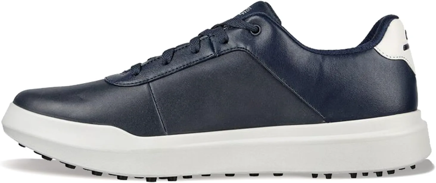 Мужские гольф-кроссовки Skechers Drive 5 Lx с водонепроницаемой подошвой без шипов и расслабленной посадкой, темно-синий/серый — фото 4