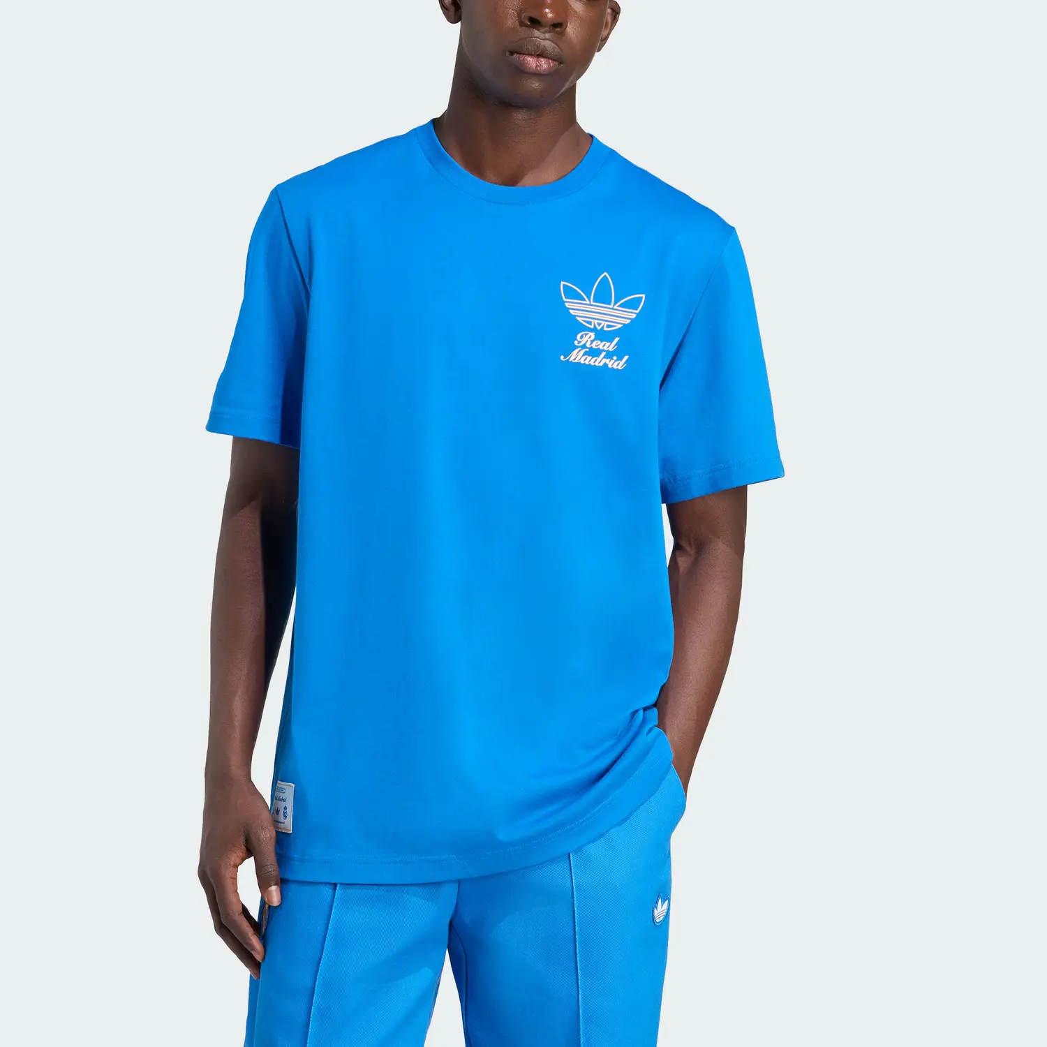 Футболка мужская Real Madrid Terrace Icons Adidas Originals, синий — фото 2