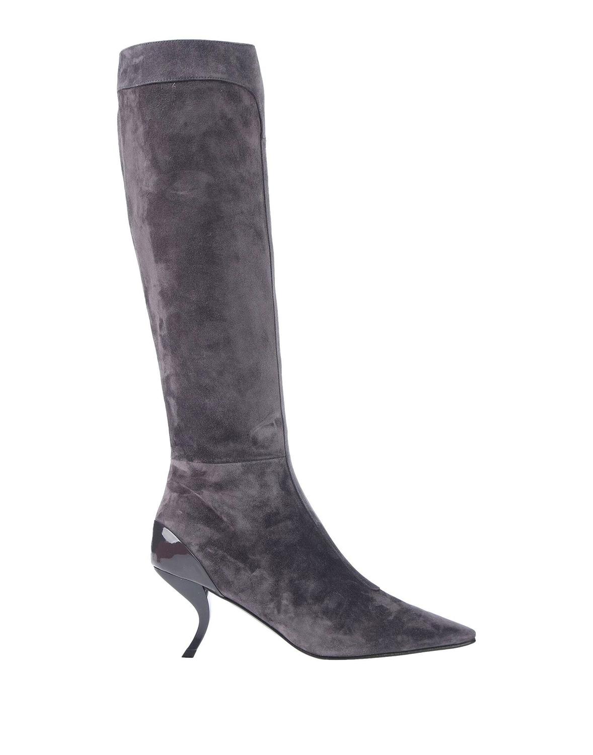 Ботинки Roger Vivier, серый
