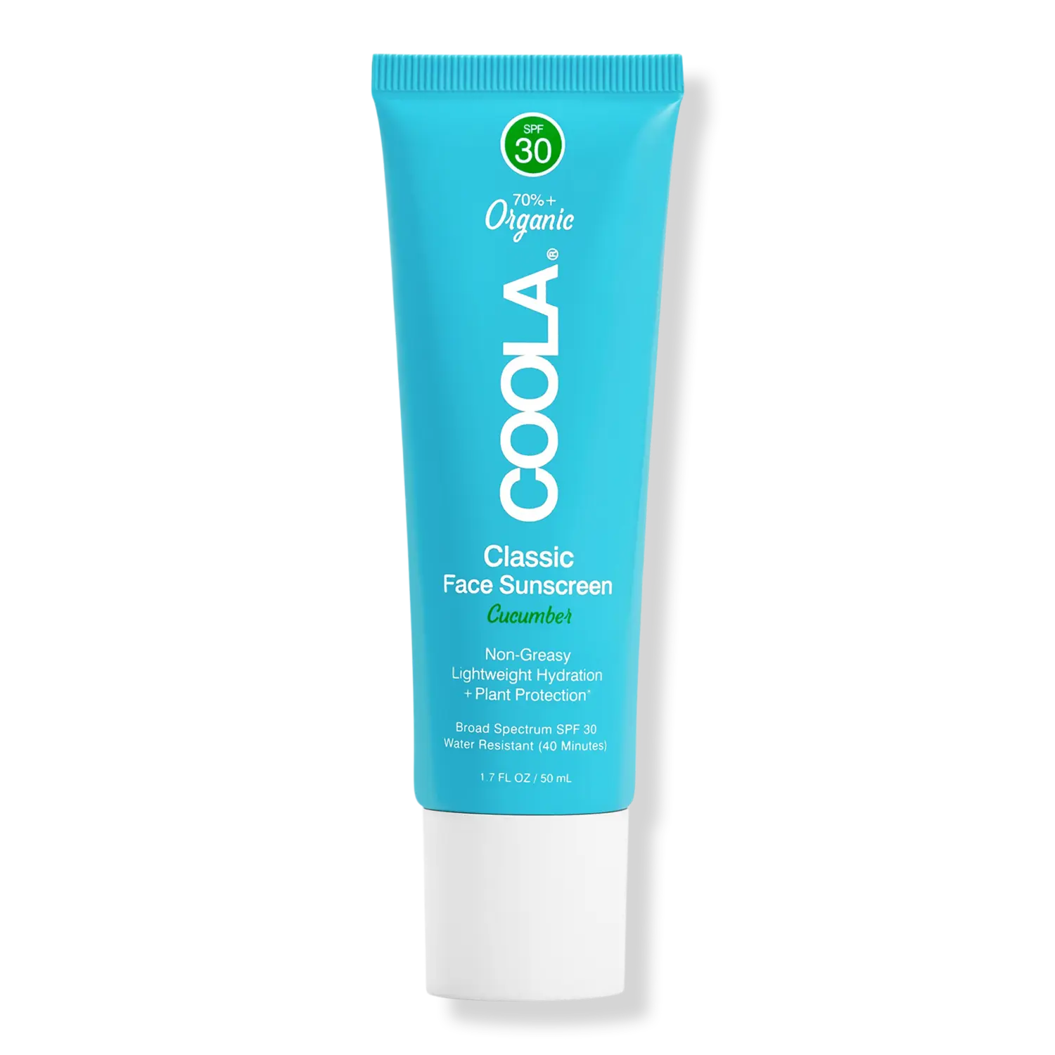 

Классический органический солнцезащитный лосьон для лица SPF 30 - Огурец COOLA