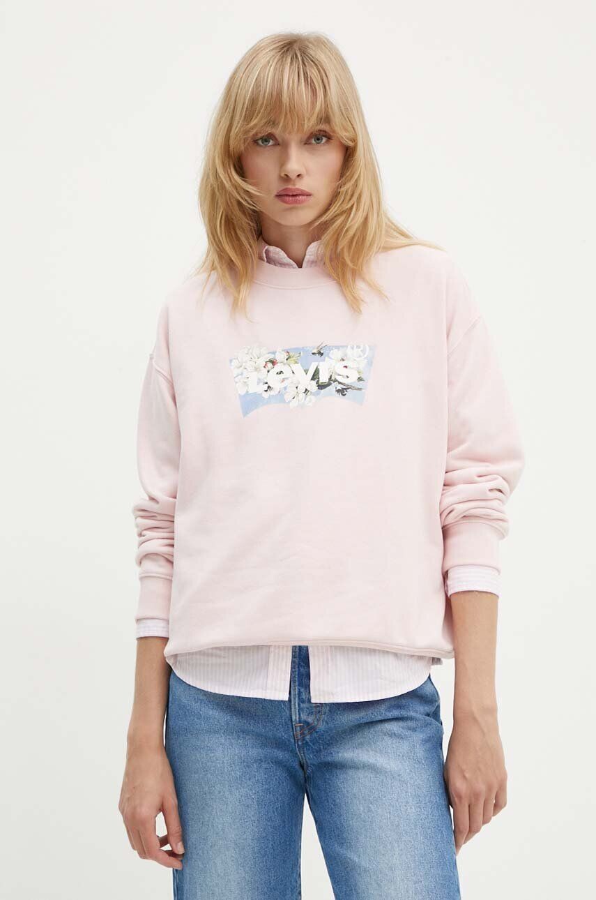 

Толстовка Levi's, розовый