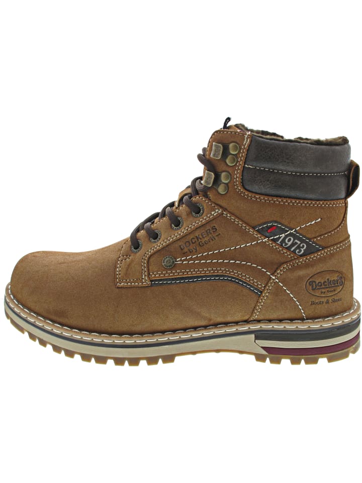 

Dockers by Gerli Коричневые ботинки на шнуровке