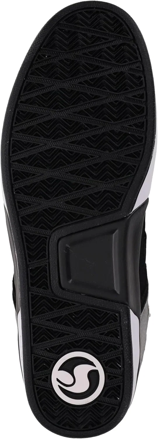 Мужские скейтбордистские кроссовки DVS Comanche Lt, Anthracite, Black, Gold — фото 4