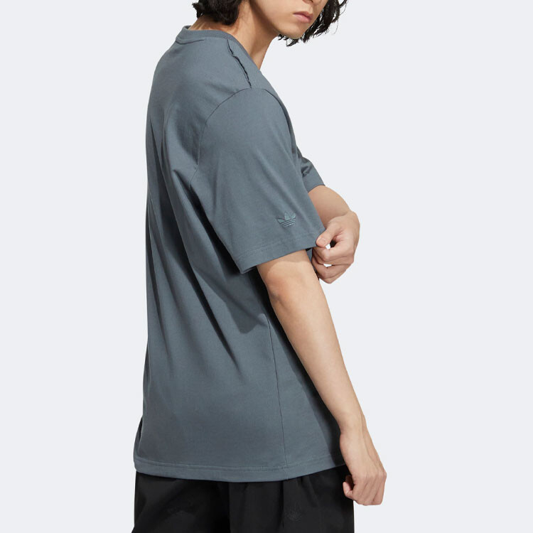 Футболка Charr Morita унисекс Shady Blue Adidas Originals, цвет Haze Blue — фото 3