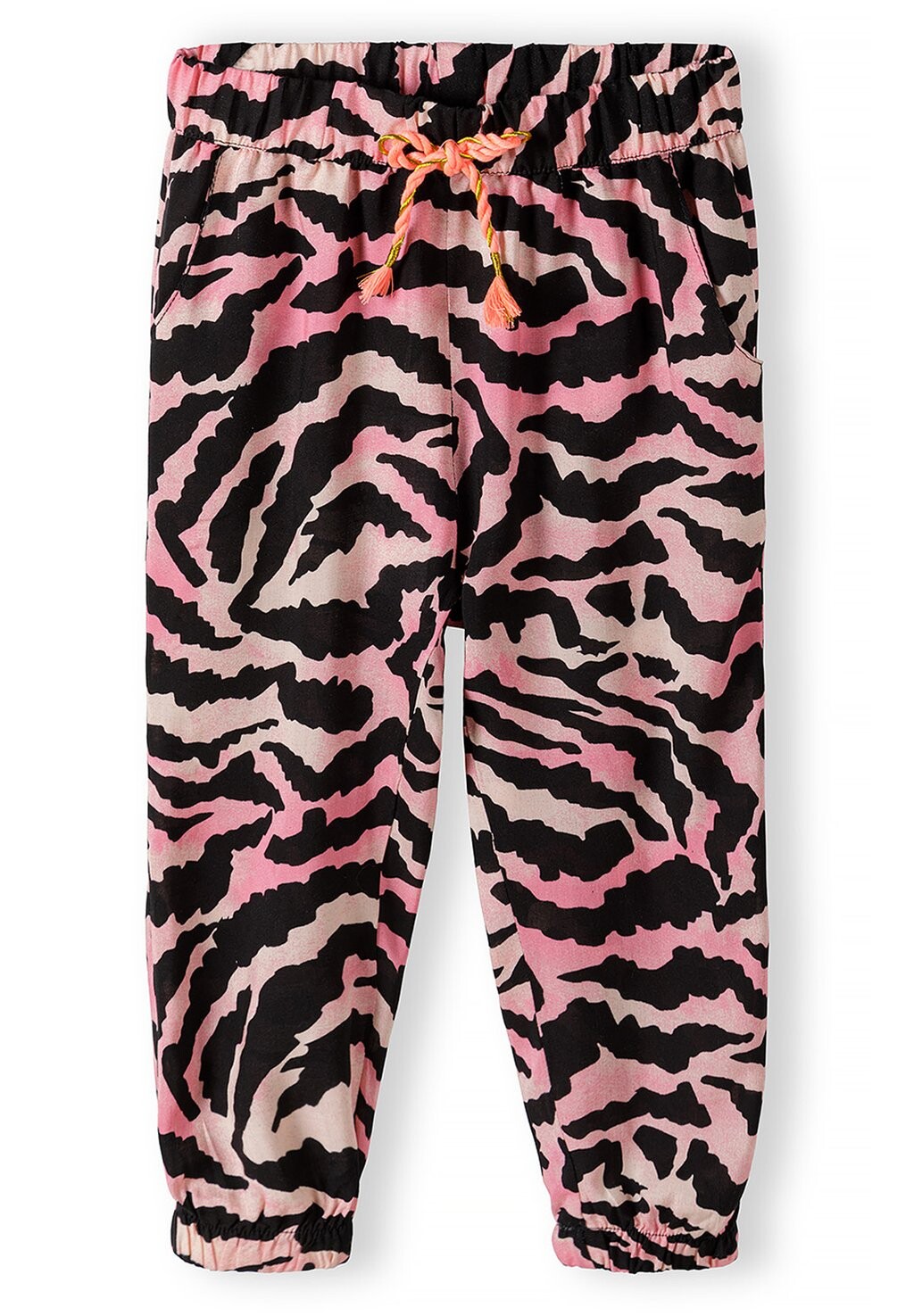 

Брюки MINOTI, цвет black /pink