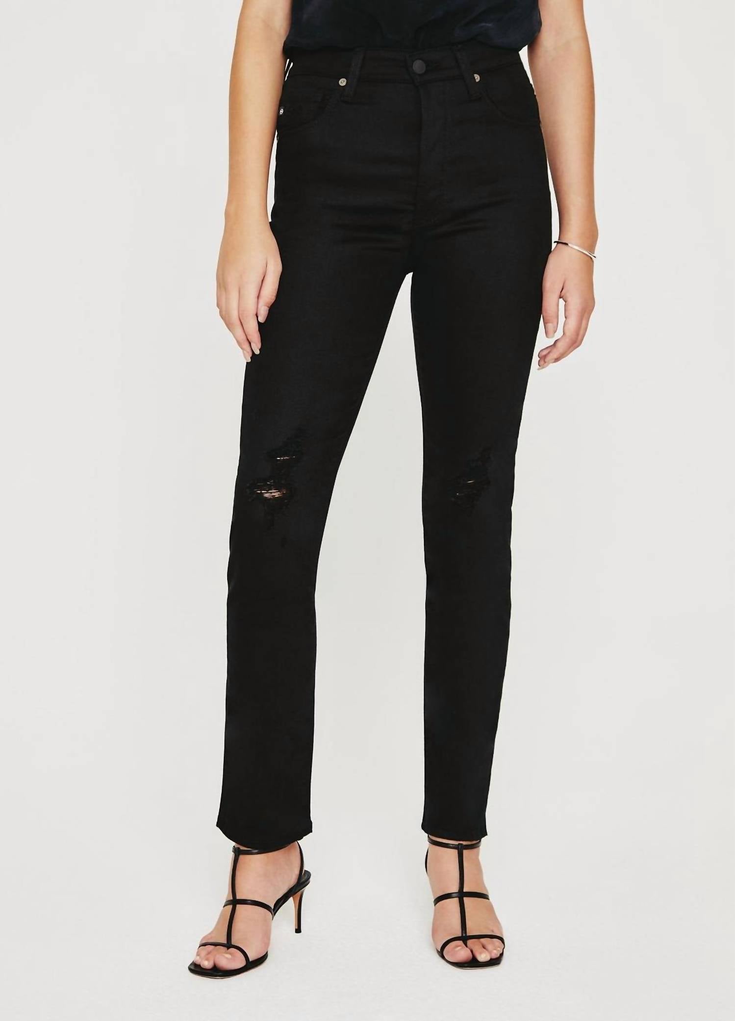 

Джинсы Alexxis Slim Straight Leg в стиле Blackboard AG Jeans
