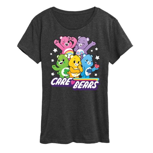 

Женская футболка с принтом Care Bears Licensed Character, серый