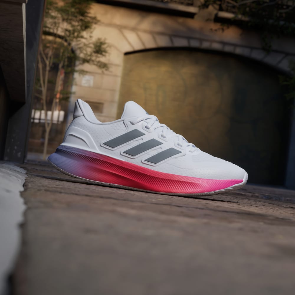 Кроссовки Adidas Ultrarun 5 W Running Shoes, цвет Cloud White/Grey Four/Core Black — фото 2