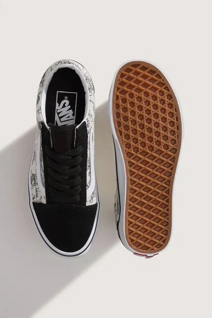 Кеды OLD SKOOL Vans, черный — фото 4