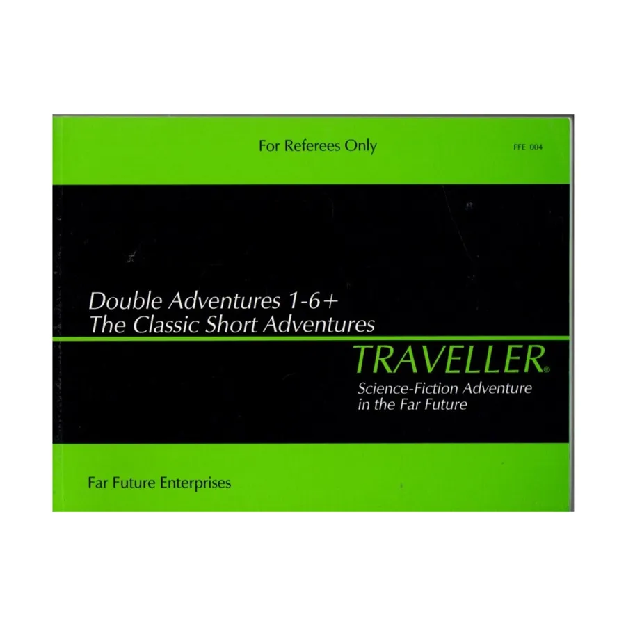 

Double Adventures #1-6 + The Classic Short Adventures, Traveller Reprints (Far Future Enterprises), мягкая обложка