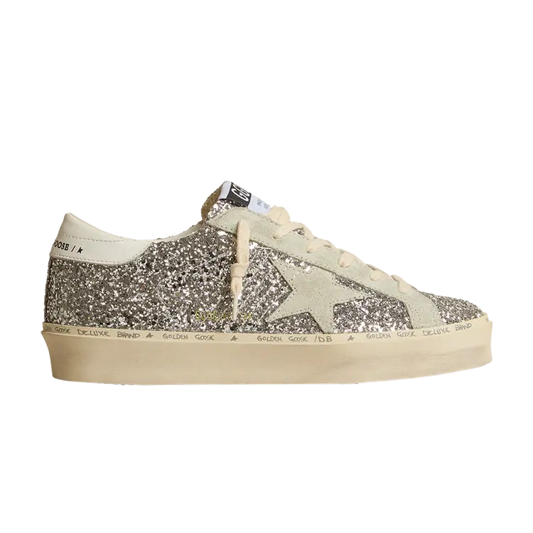 Кроссовки Golden Goose Wmns Hi Star, серебряный