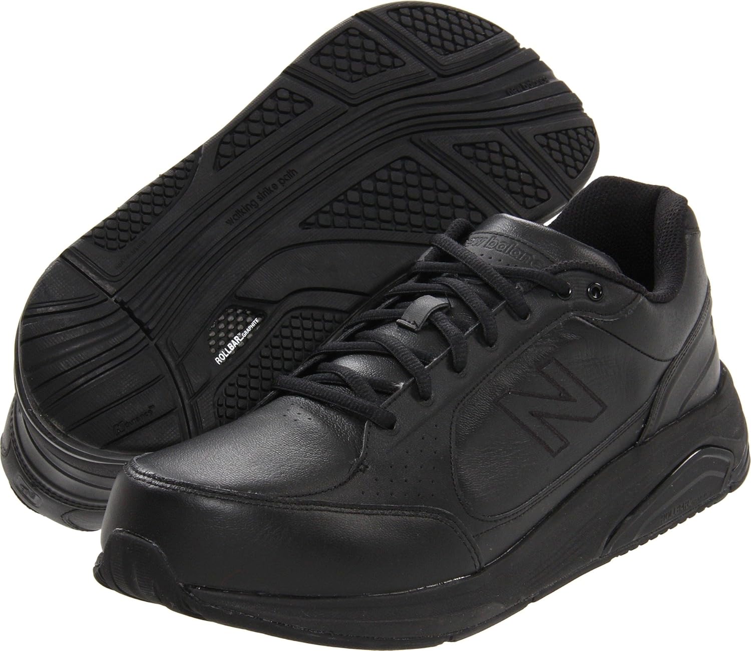 Мужские прогулочные кроссовки New Balance MW928, черный — фото 2