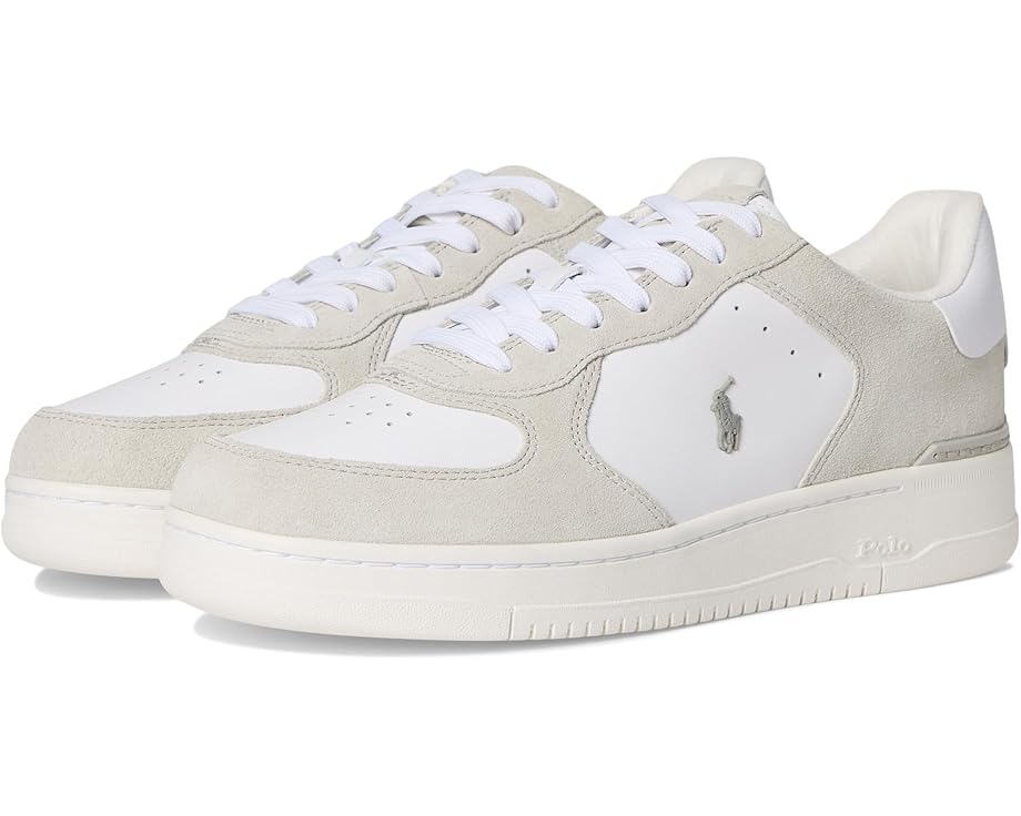 Мужские кроссовки Polo Ralph Lauren Masters Court, Gray Violet/White