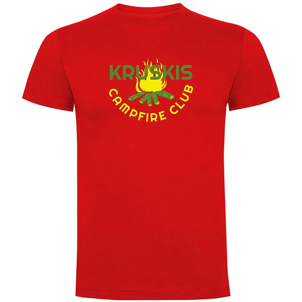 

Футболка с коротким рукавом Kruskis Campfire Club, красный