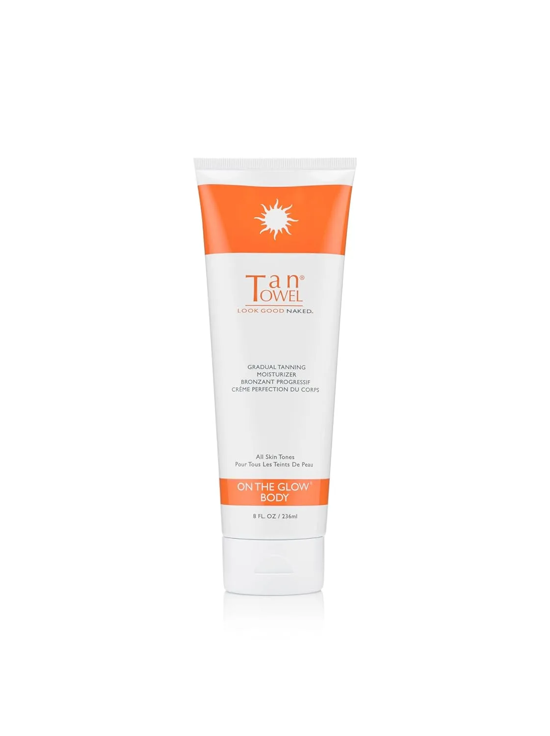 Увлажняющий крем для тела Tan Towel On The Glow, 8 жидких унций., Olive