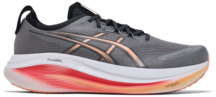 

Кроссовки ASICS Gel Nimbus 27 Extra Wide 'Carbon Mojave', серый