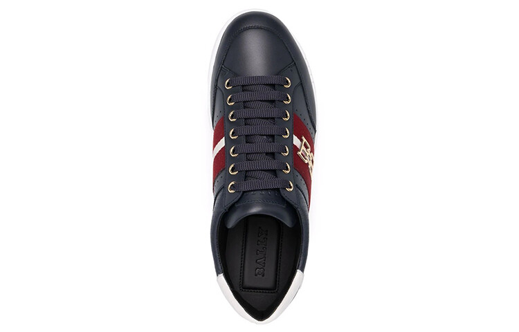 Кроссовки Bally, черные/белые/красные — фото 4