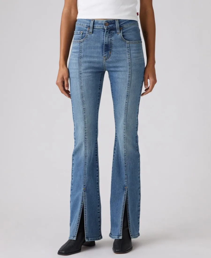 Женские джинсы-клеш с разрезом по низу 726 Levi's, Camp Denim