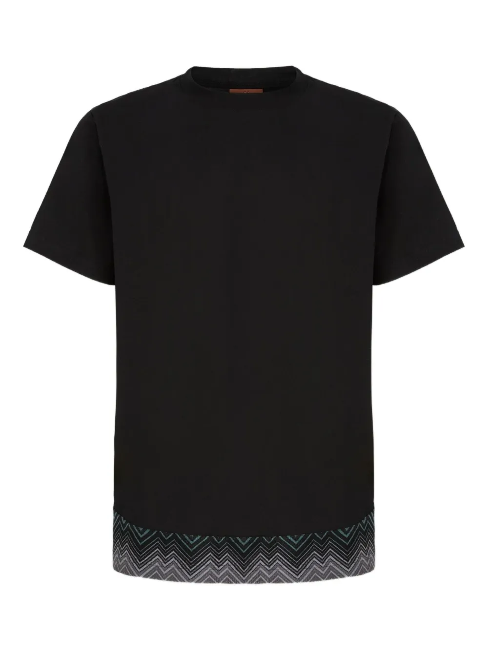 

Футболка с шевронным узором Missoni, черный