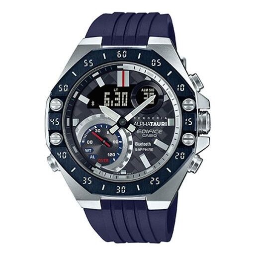 

Часы CASIO EDIFICE Limited Edition Solar Powered Sapphire Crystal Mens Blue Analog/Digital Combo, синий