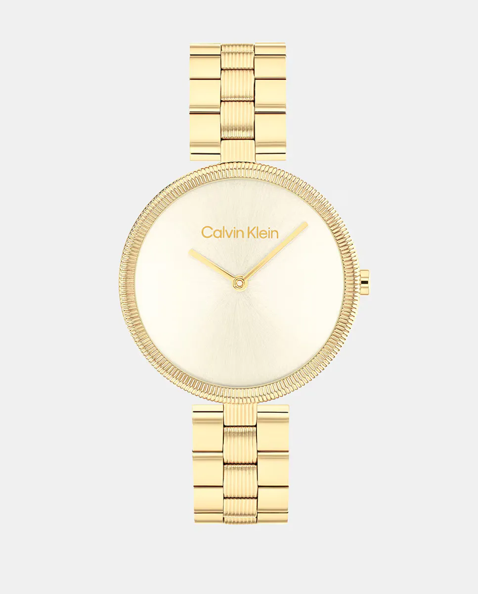 

Женские часы Gleam 25100014 из золотой стали Calvin Klein, золотой
