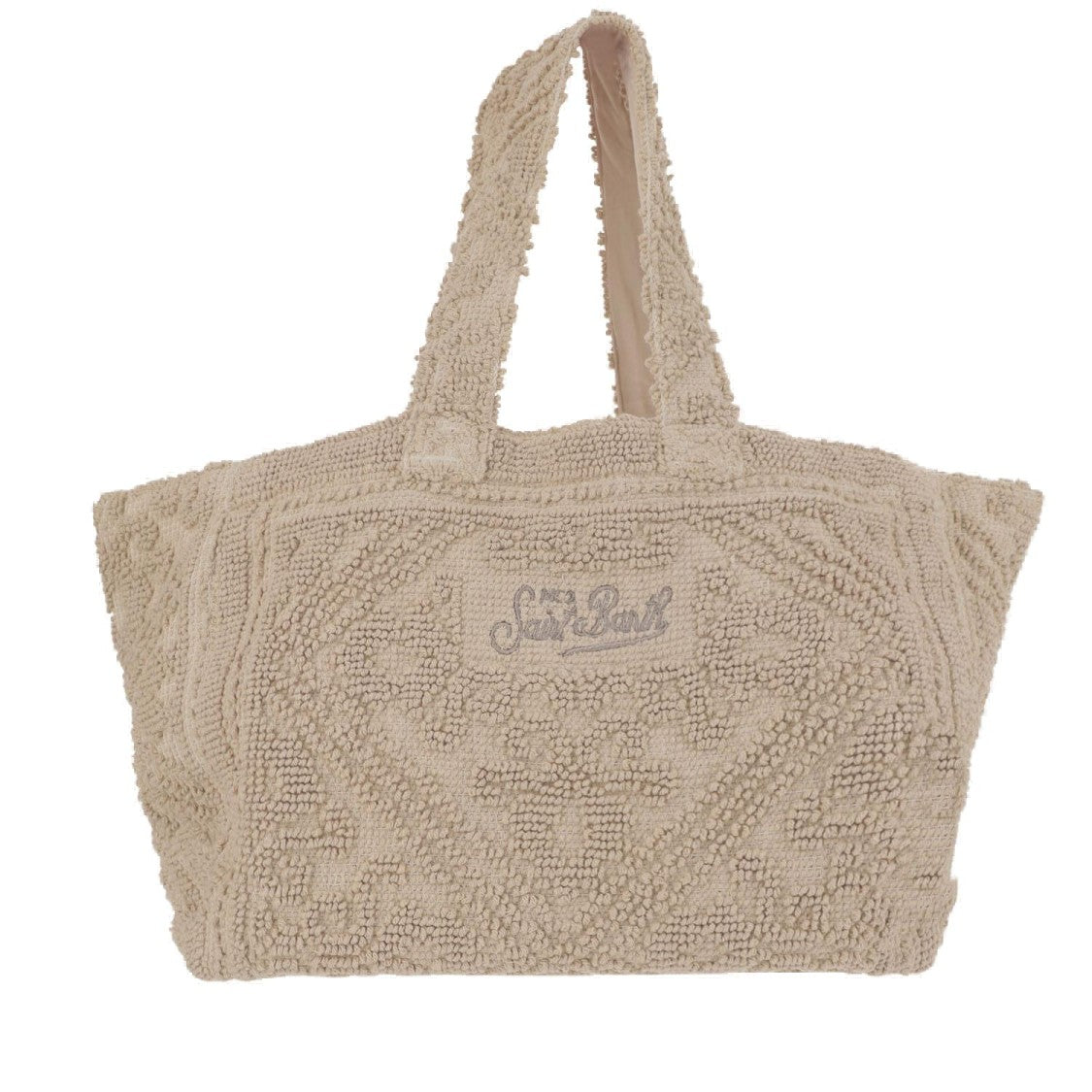 

Хлопковая сумка через плечо MC2 Saint Barth, Neutrals