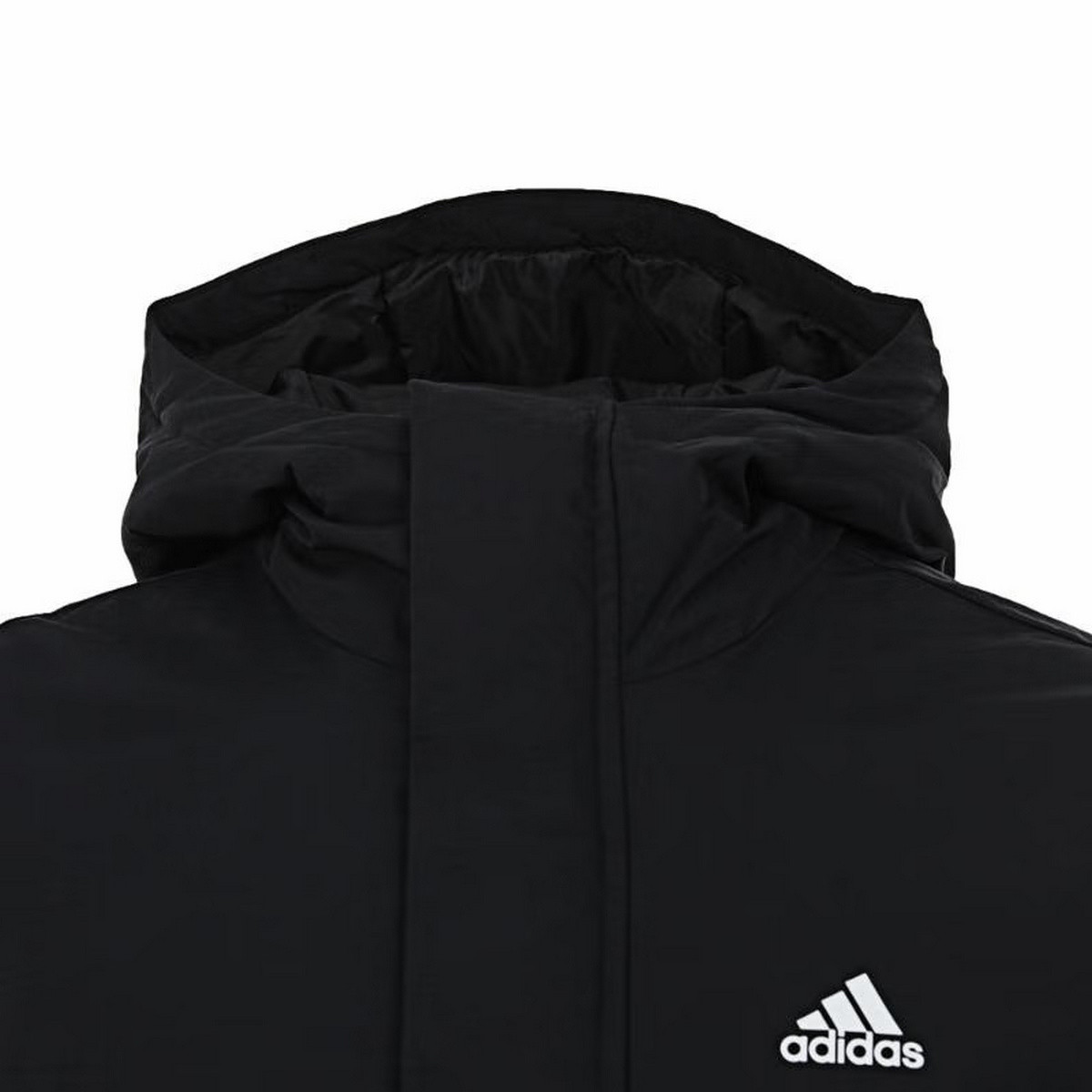 

Пуховик унисекс черный с браслетами Adidas, черный (с браслетом)